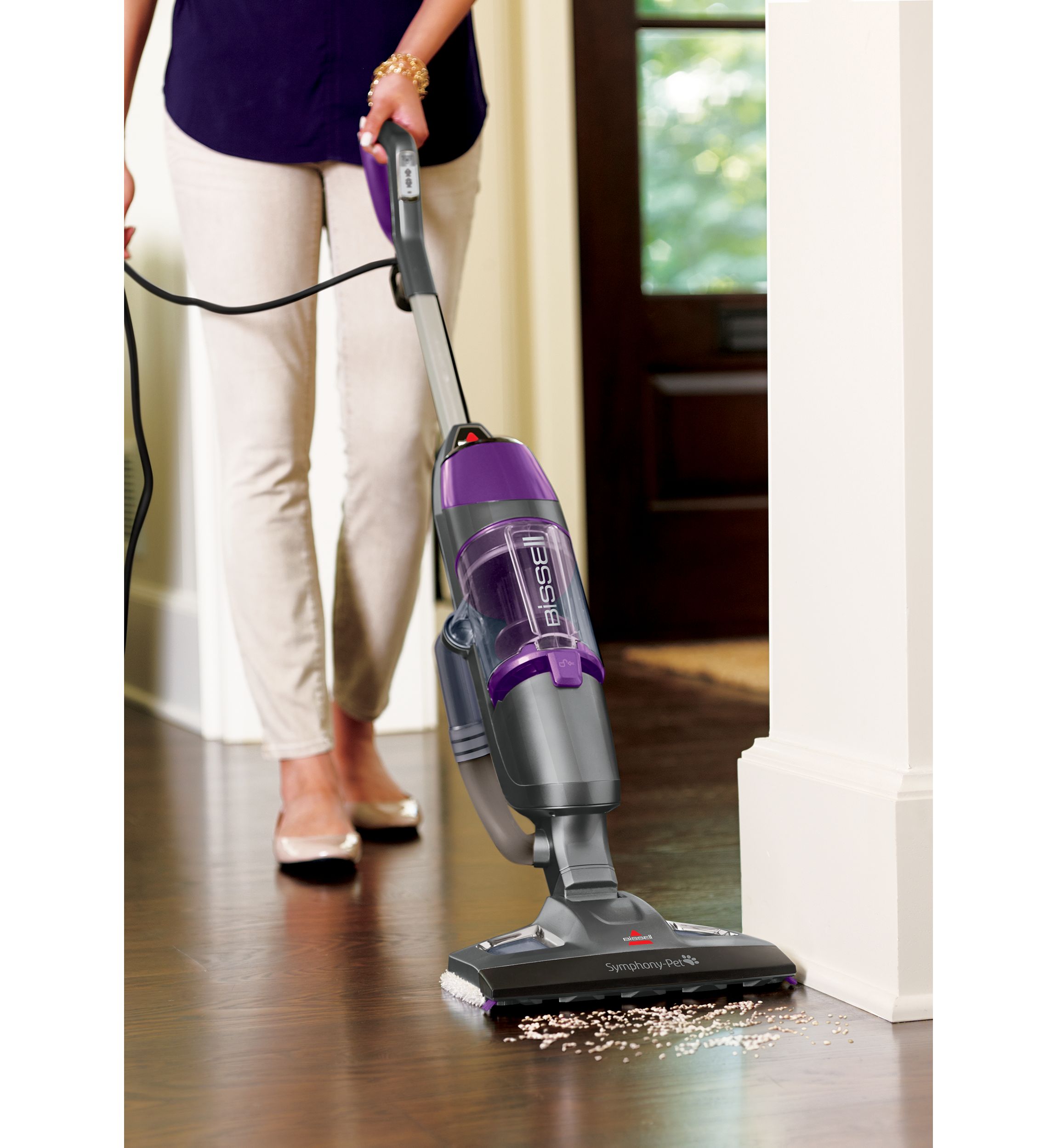 Symphony™ Pet All-in-One Vacuum & Steam Mop