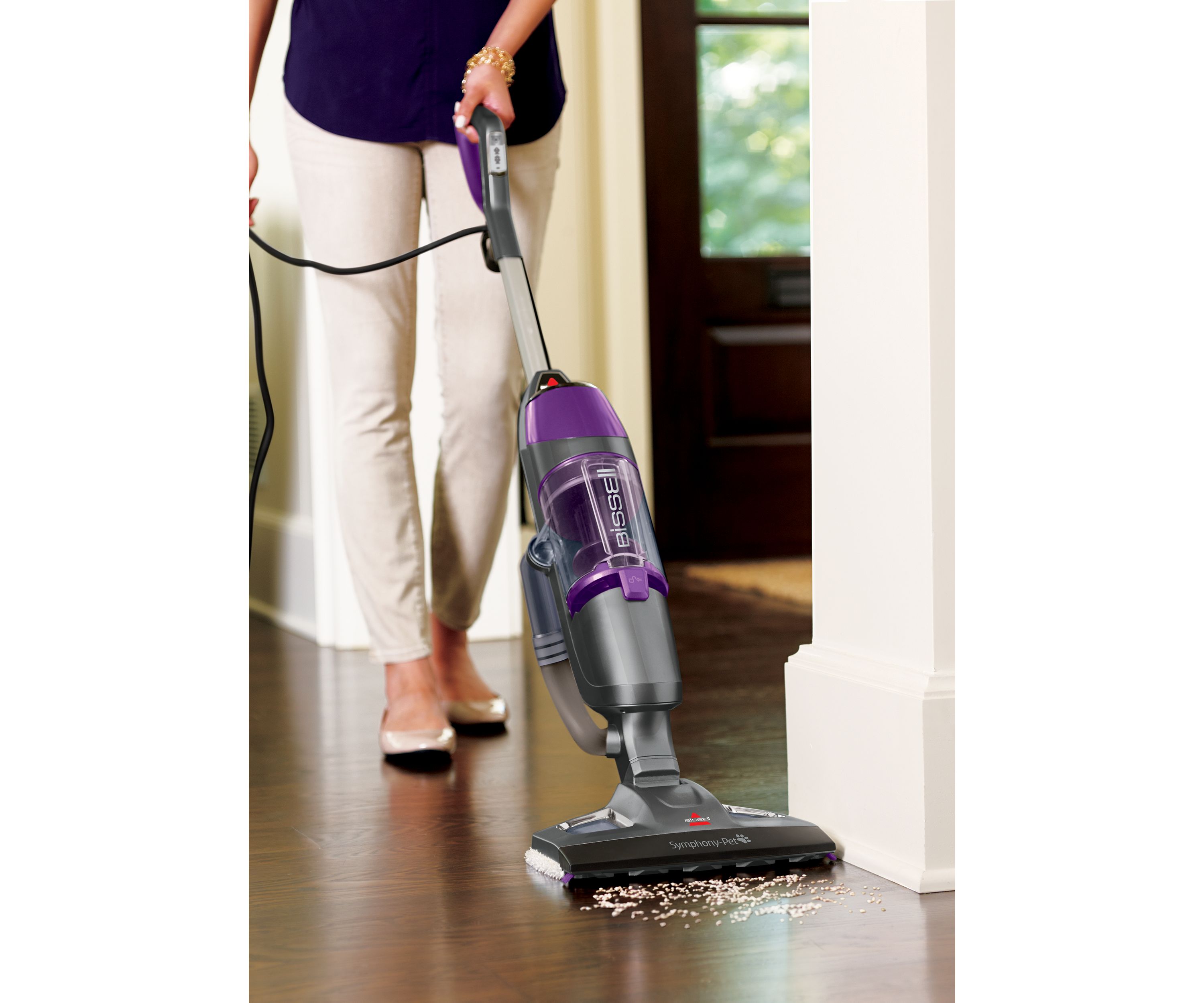 Symphony™ Pet All-in-One Vacuum & Steam Mop