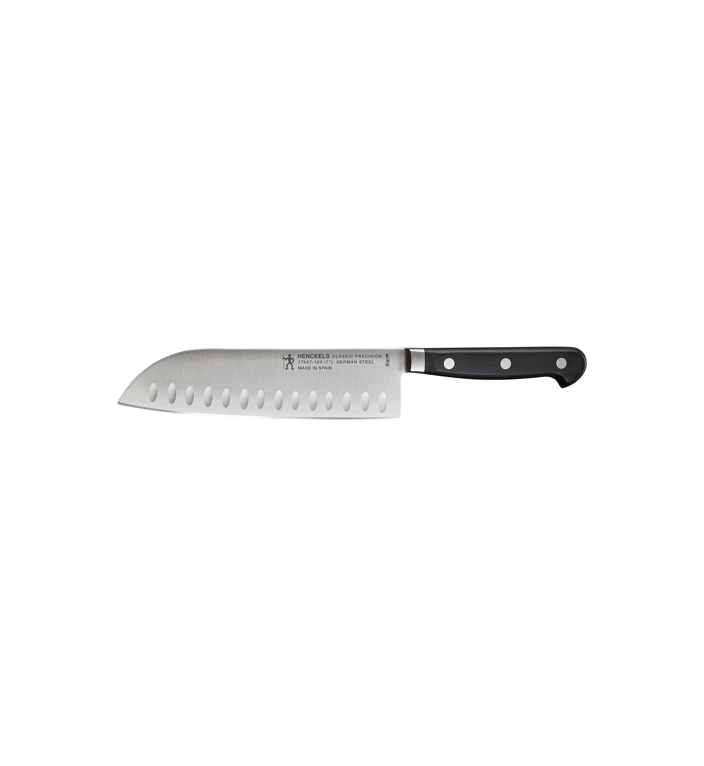 Classic Precision 7" Hollow Edge Santoku Knife