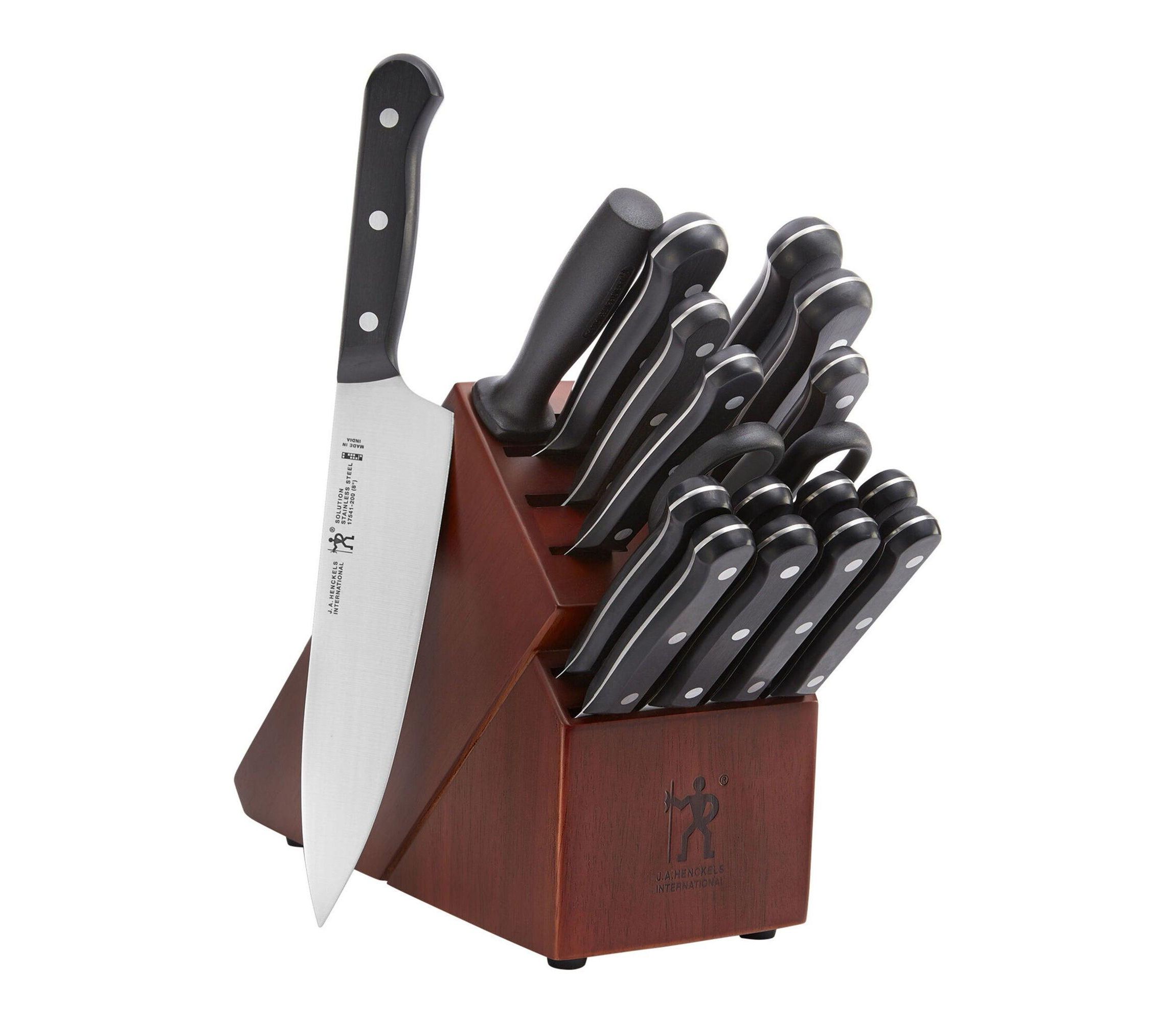 Solution 18pc Knife Block Set