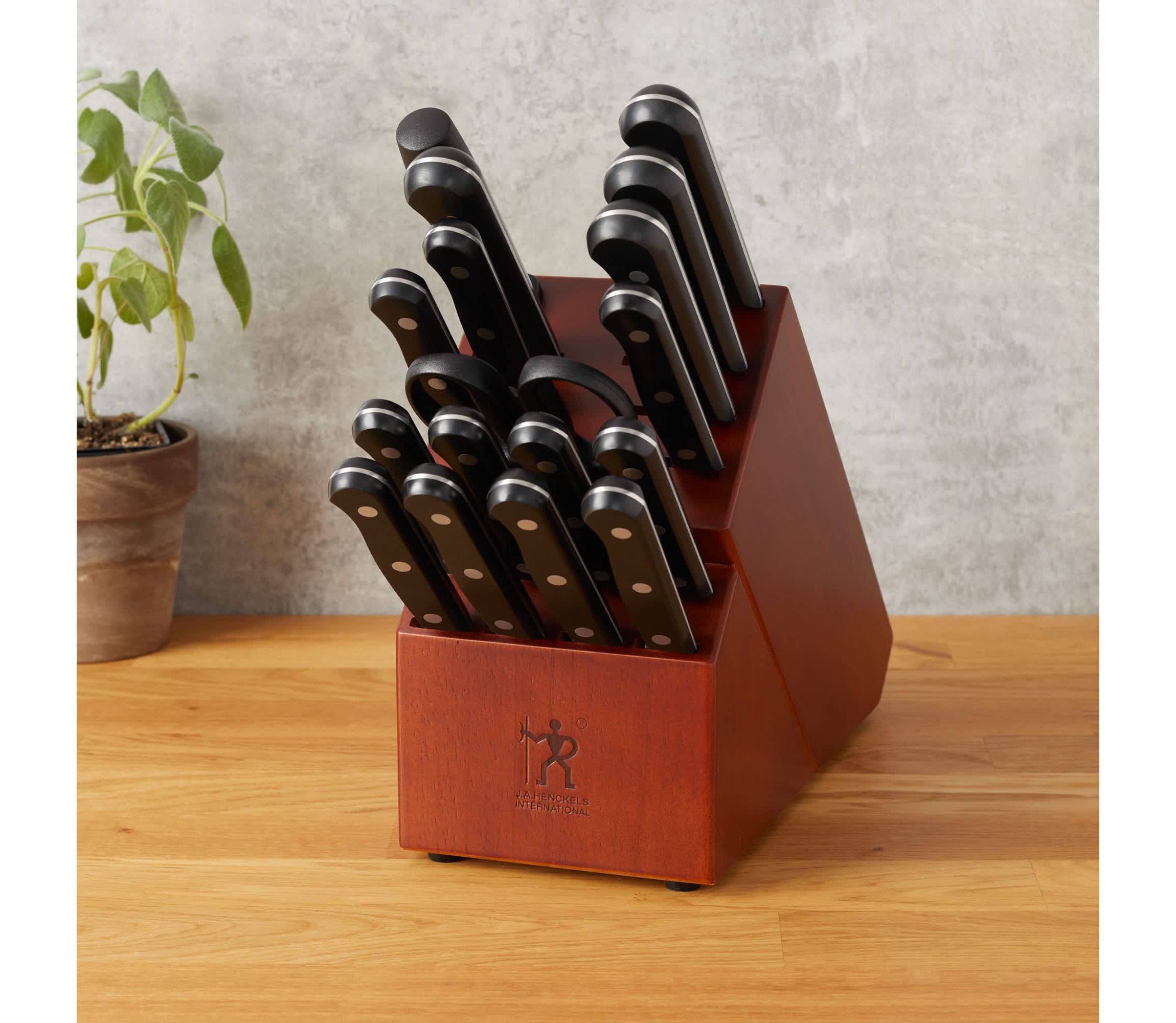 Solution 18pc Knife Block Set