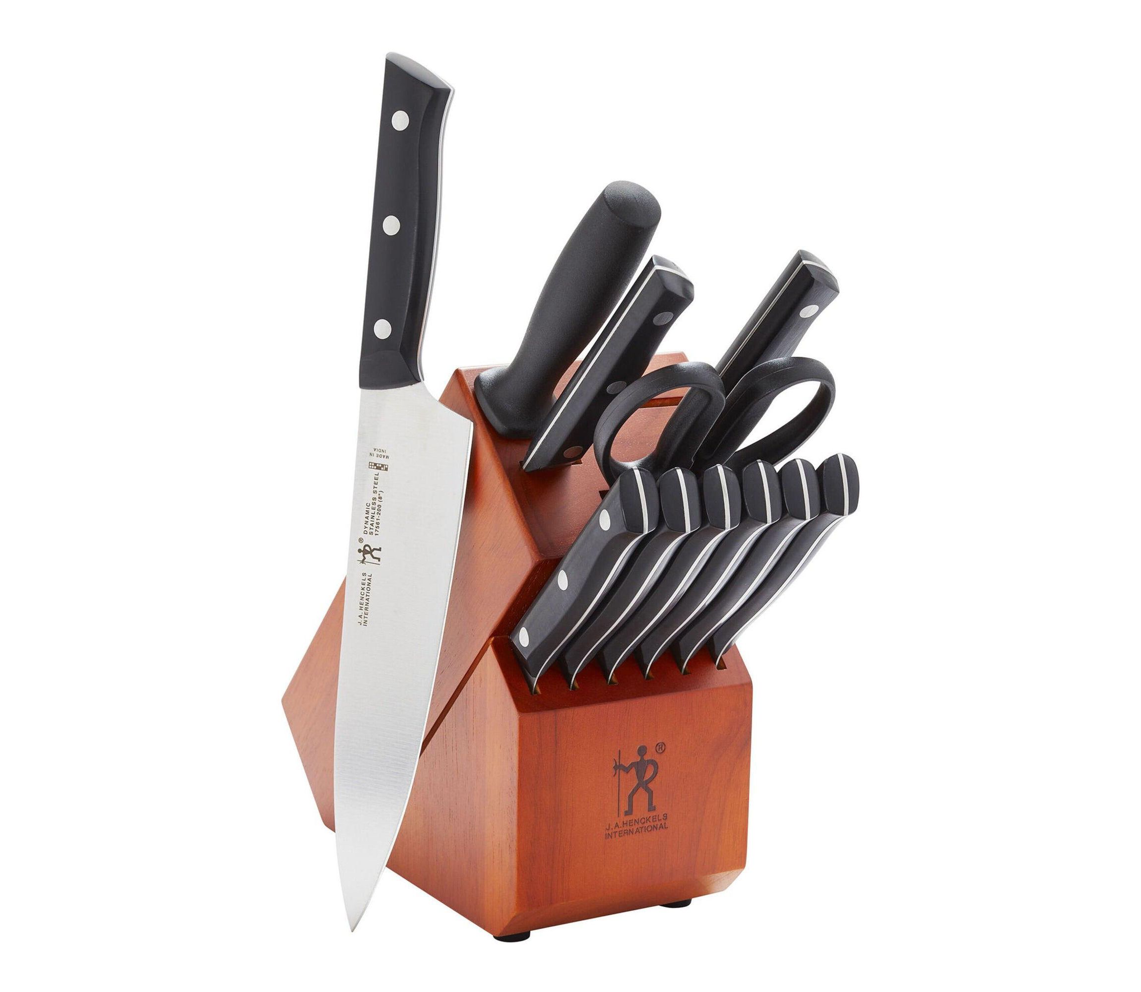Dynamic 12pc Knife Block Set Cherry
