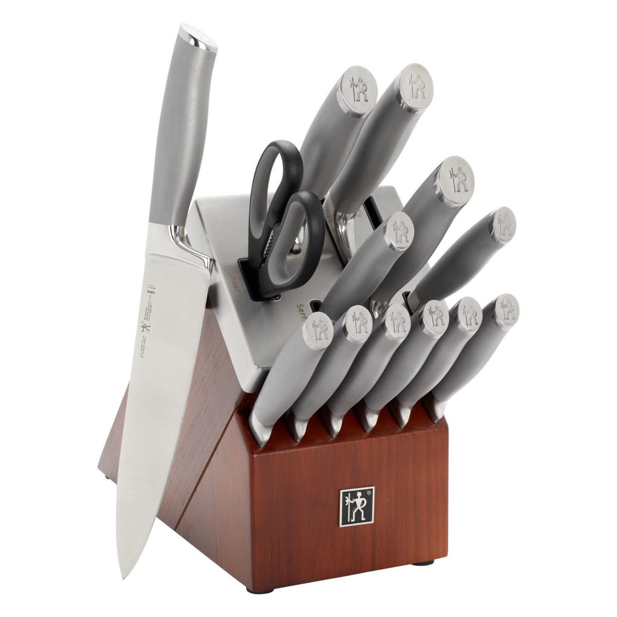 Graphite 14pc Self-Sharpening Knife Block Set