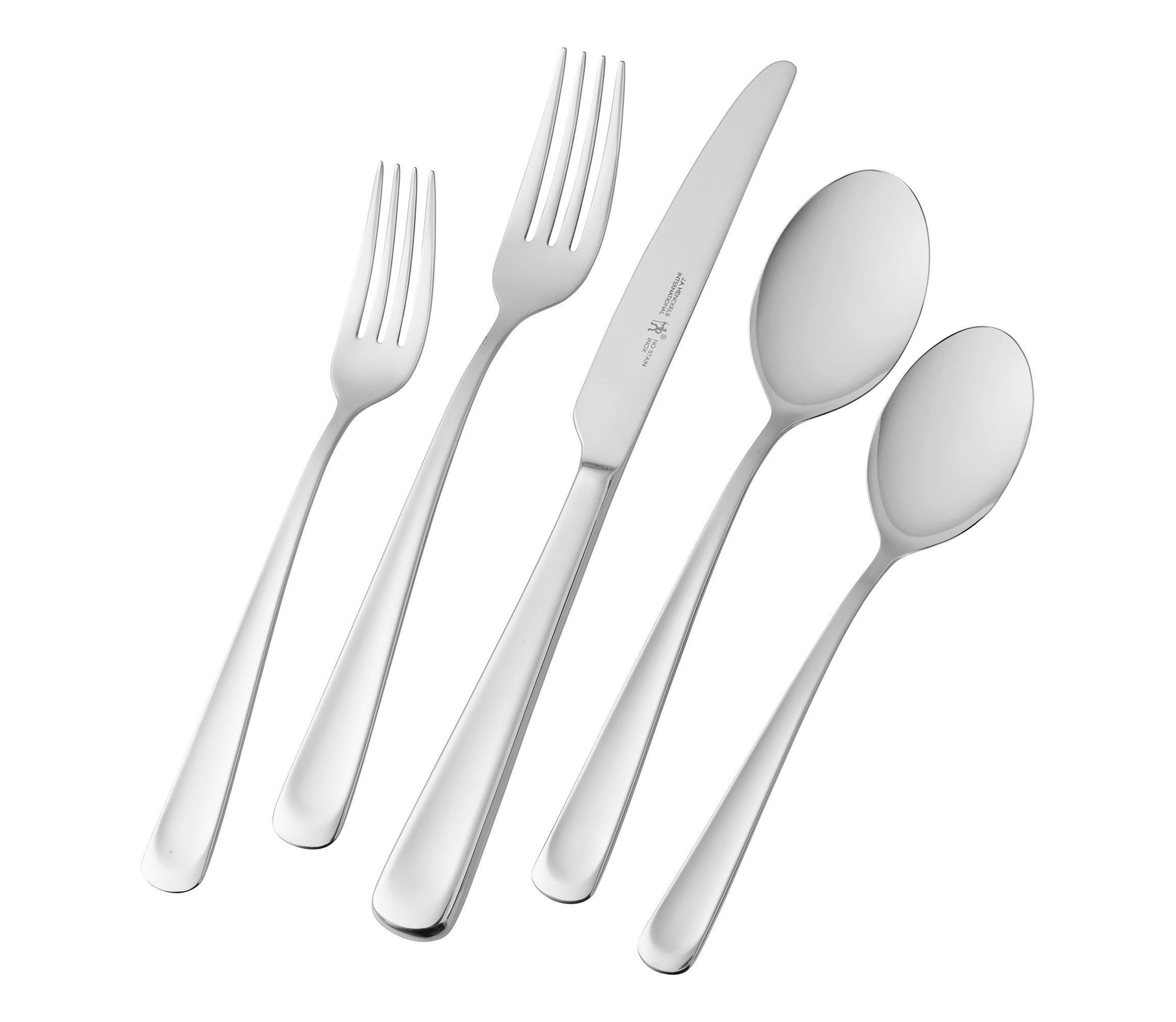 45pc Silvano 18/10 Stainless Steel Flatware Set