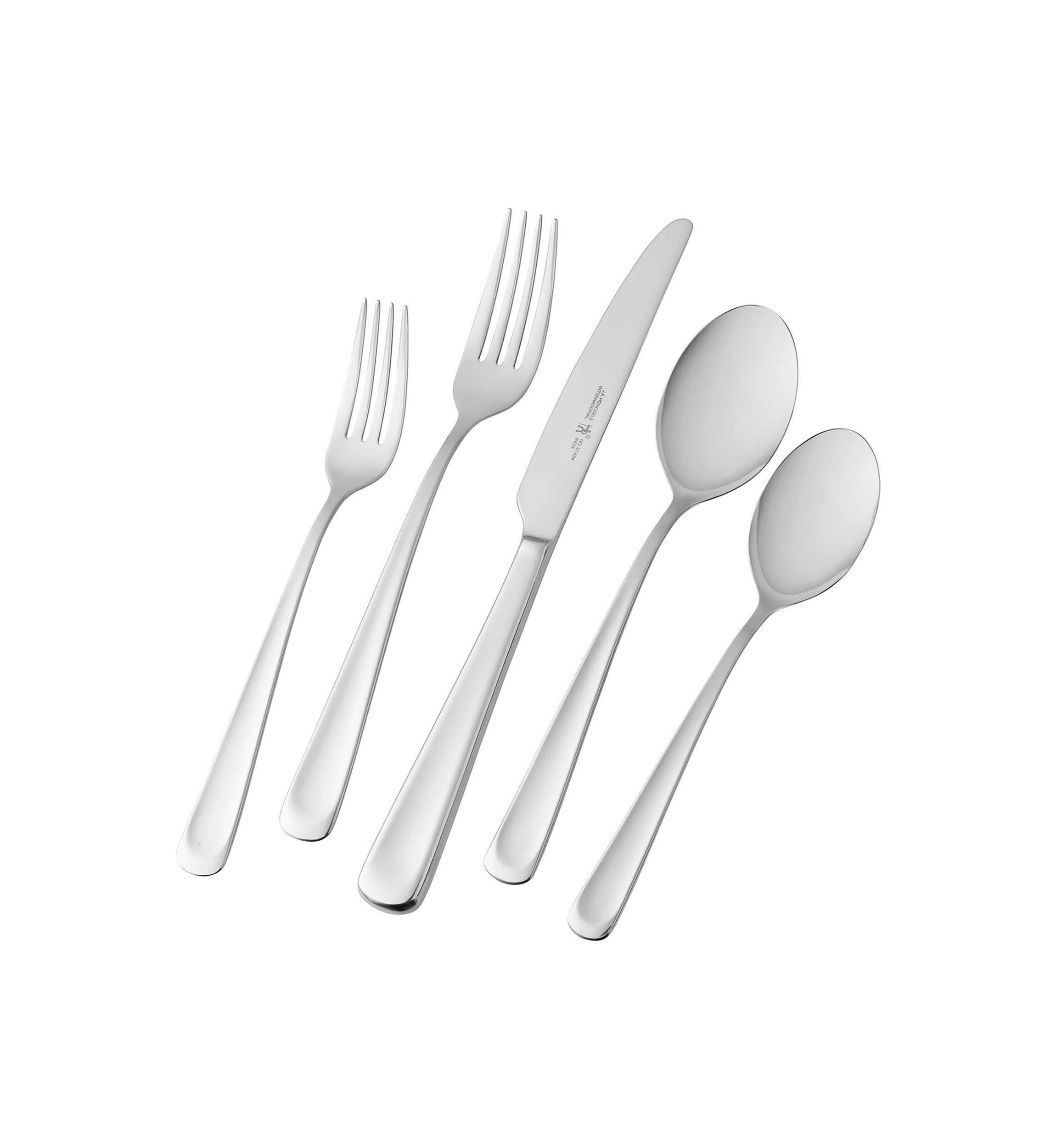 45pc Silvano 18/10 Stainless Steel Flatware Set