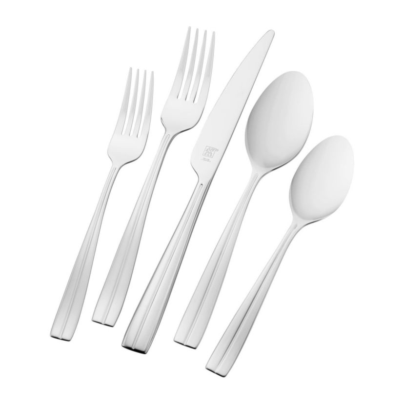 42pc Constance 18/10 Stainless Steel Flatware Set
