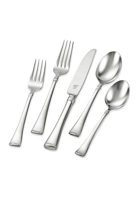 Angelico 45 Piece 18/10 Stainless Steel Flatware Set