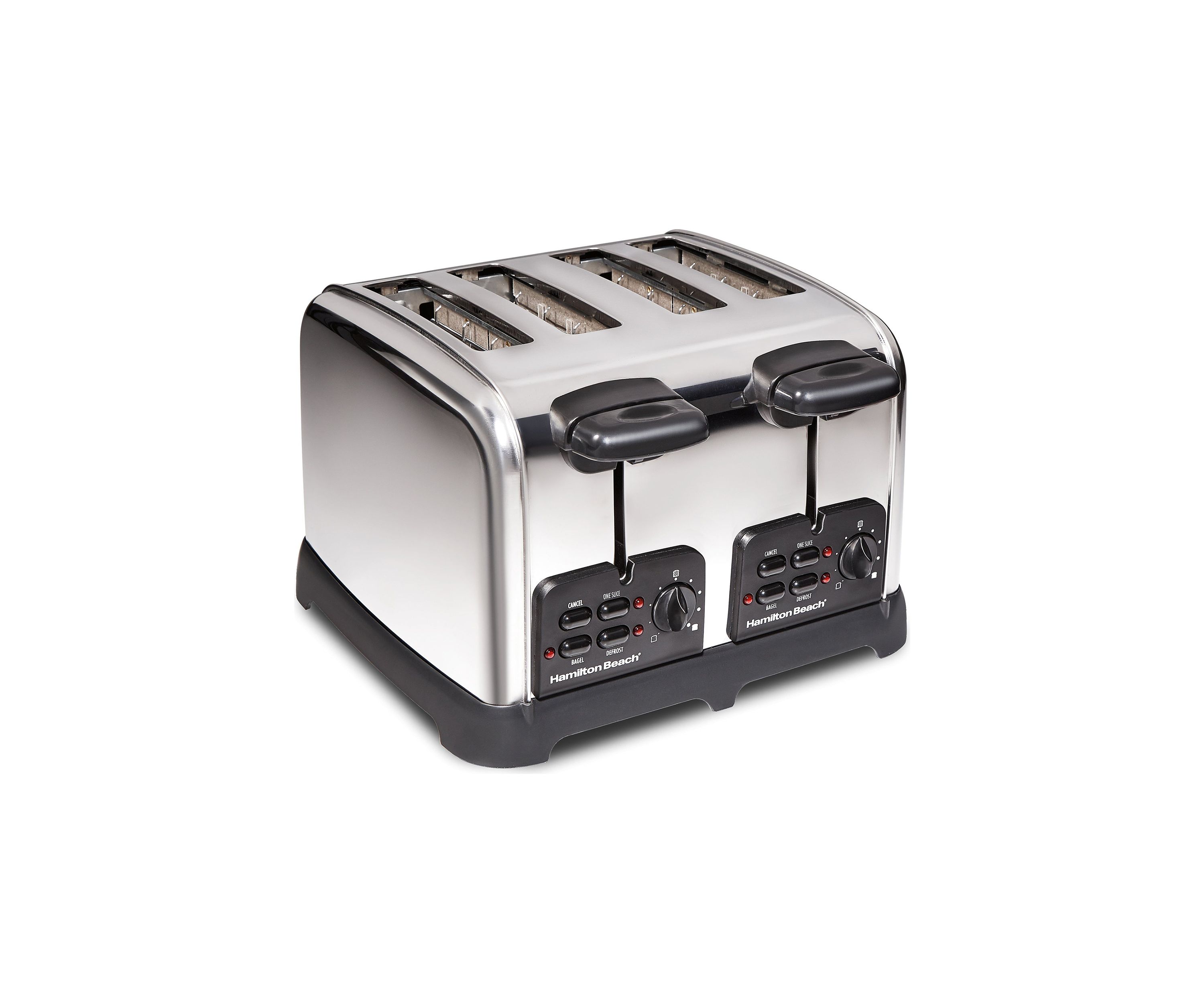 Classic 4 Slice Toaster w/ Sure-Toast, Stainless Steel