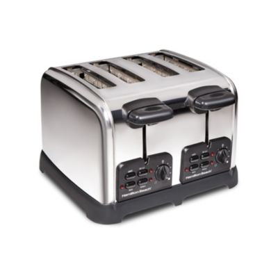 Classic 4 Slice Toaster w/ Sure-Toast, Stainless Steel