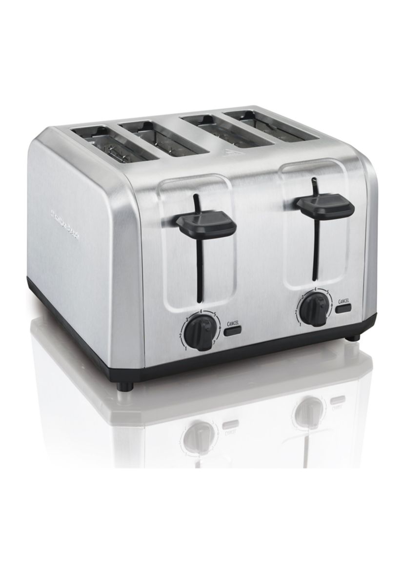 4Slice Toaster:No Size:Stainless Steel