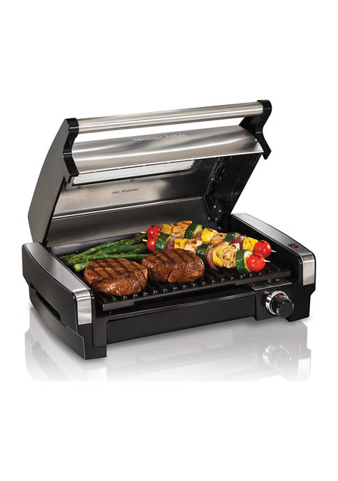 Hamilton Beach® Searing Grill with Glass Window Lid