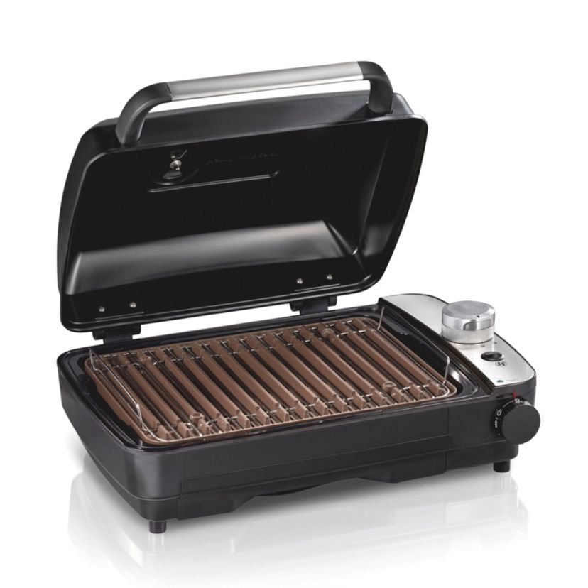 Indoor Searing Grill w/ Integrated Hot/Cold Smoke Infuser