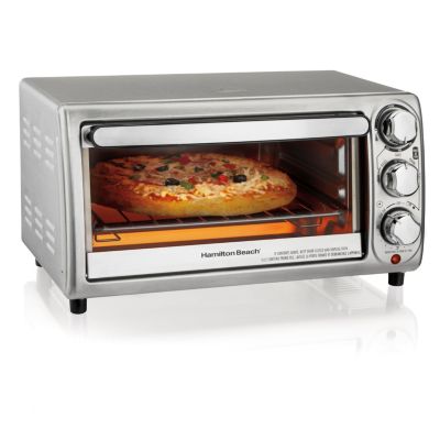 Hamilton Beach 4 Slice Silver Toaster Oven belk