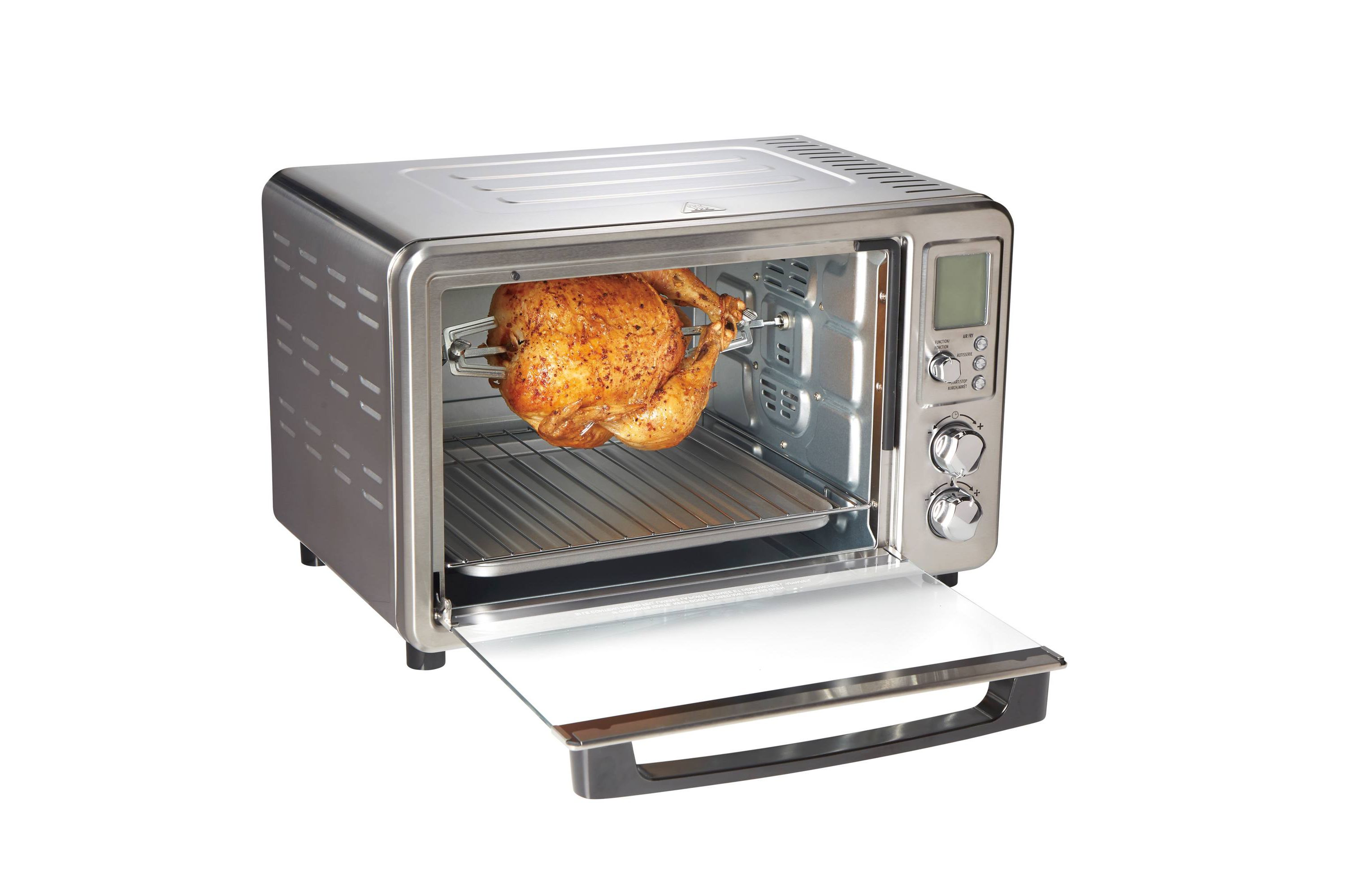 Sure-Crisp Digital Air Fryer Toaster Oven w/ Rotisserie