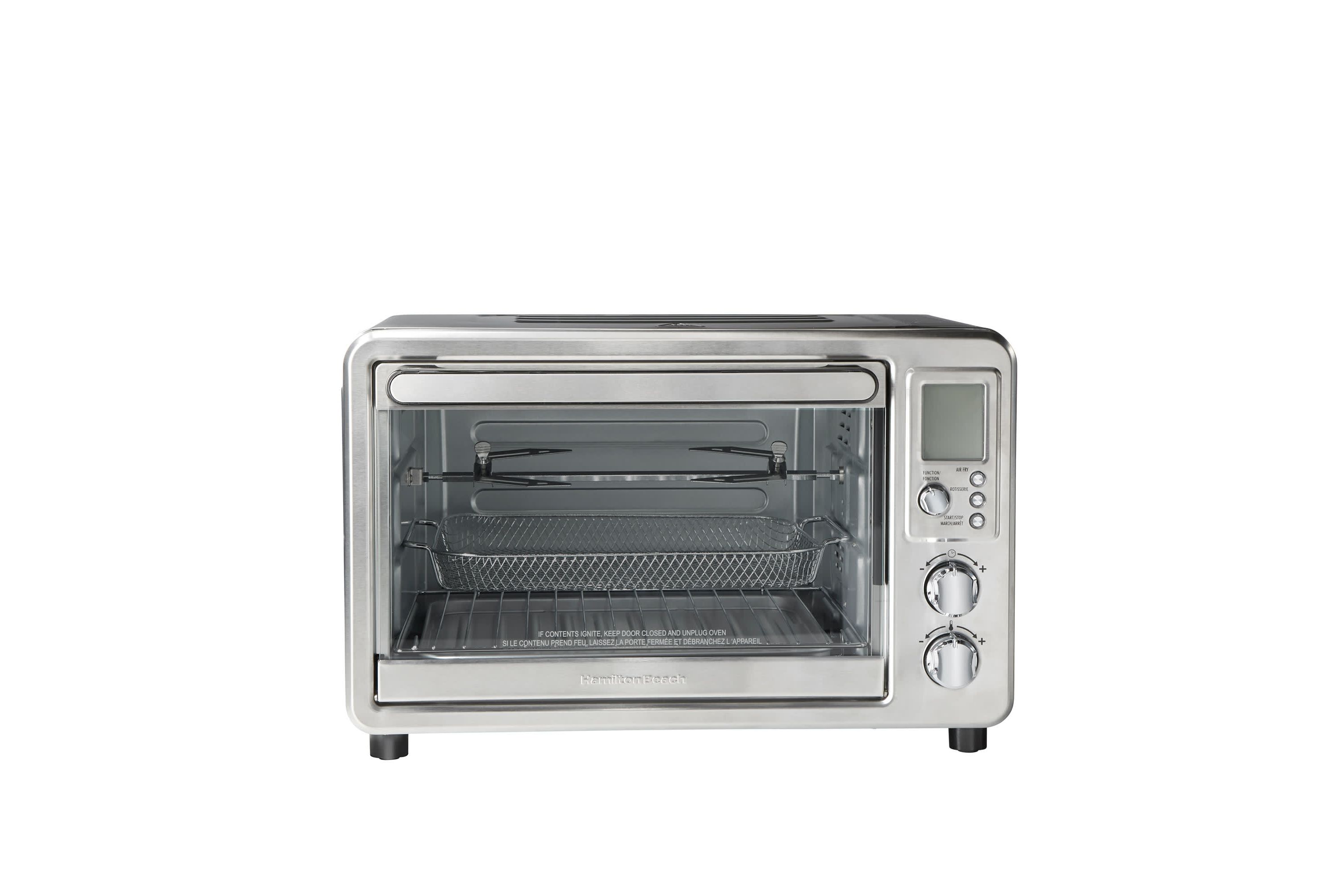 Sure-Crisp Digital Air Fryer Toaster Oven w/ Rotisserie