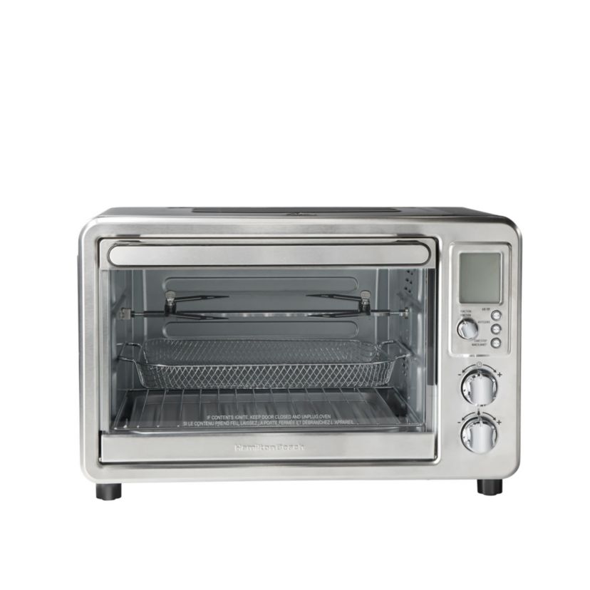 Sure-Crisp Digital Air Fryer Toaster Oven w/ Rotisserie