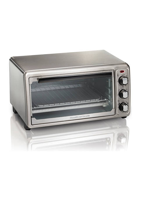 Hamilton Beach® Stainless Steel 6-Slice Toaster Oven