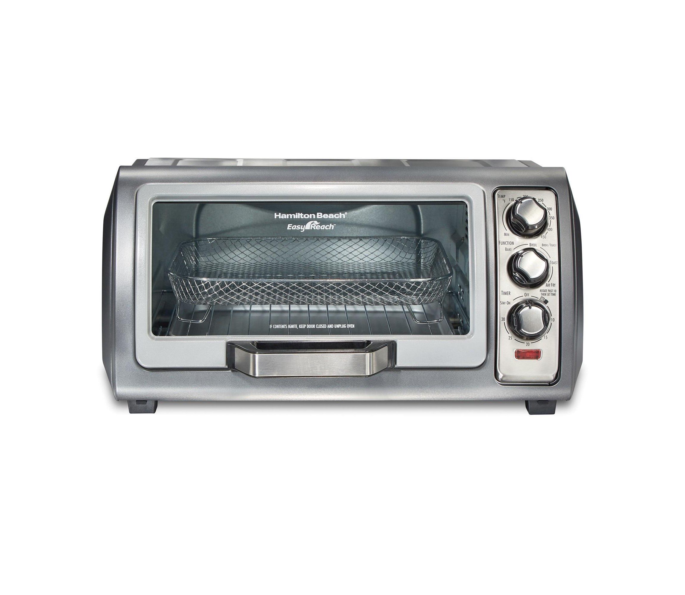 Sure-Crisp Air Fryer Toaster Oven w/ EasyReach Door