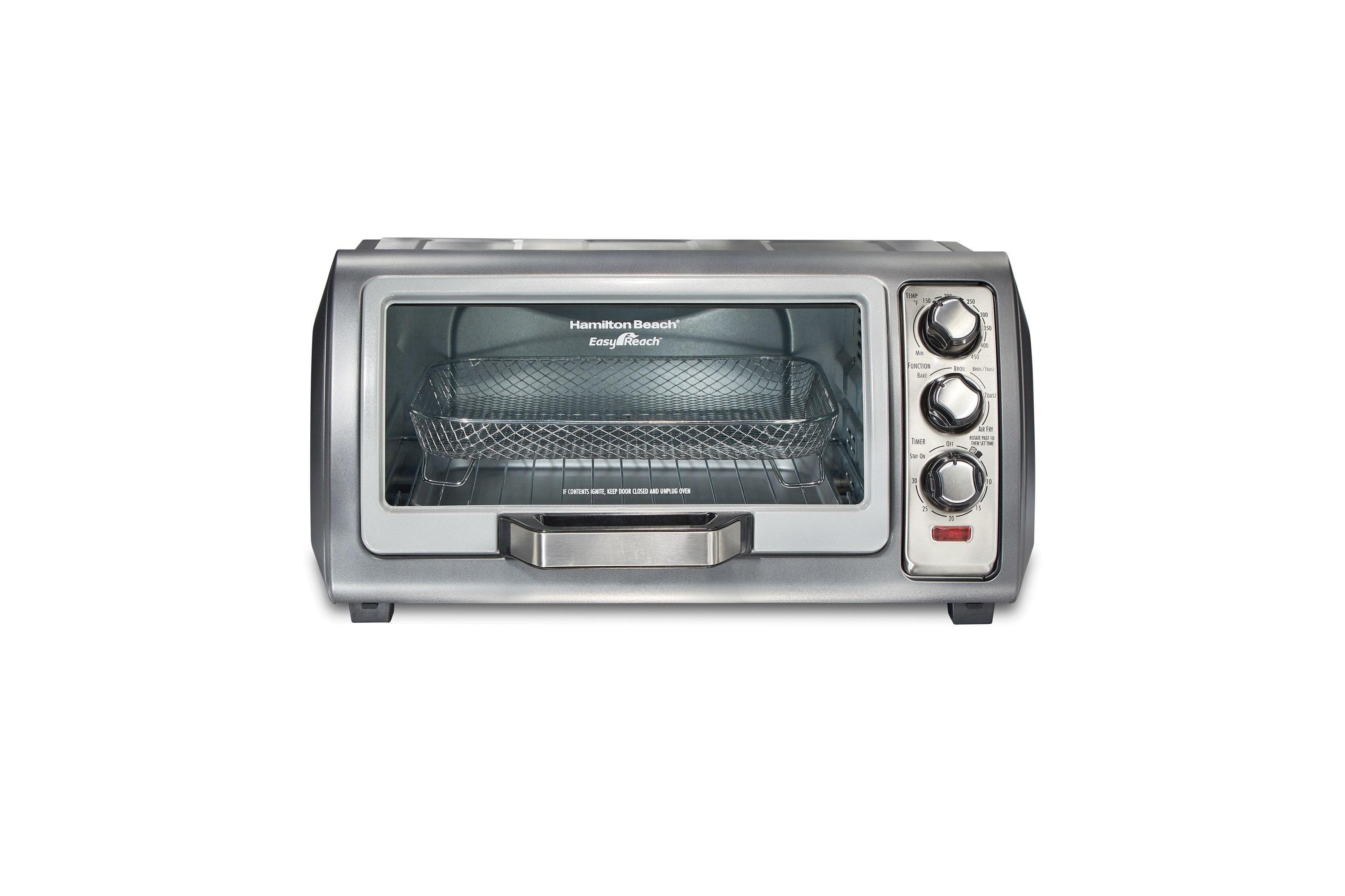 Sure-Crisp Air Fryer Toaster Oven w/ EasyReach Door