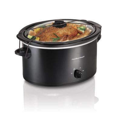 Hamilton Beach 5qt Portable Oval Slow Cooker