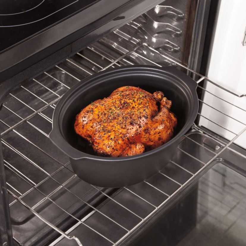 6qt Stay or Go Sear & Cook Programmable Slow Cooker Silver