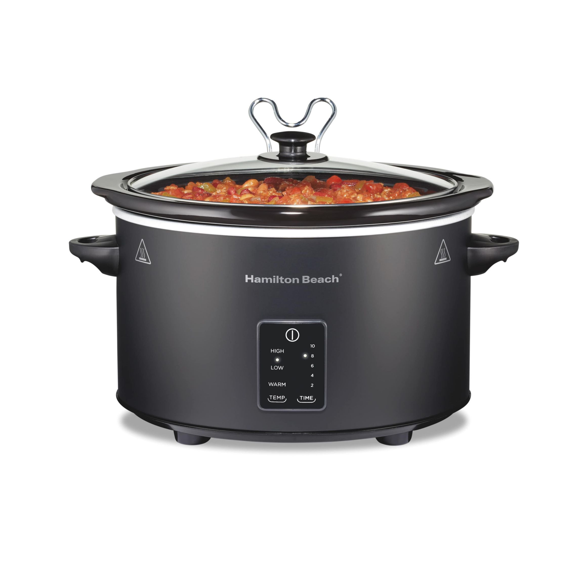 Easy Serve Programmable 5qt Slow Cooker Black