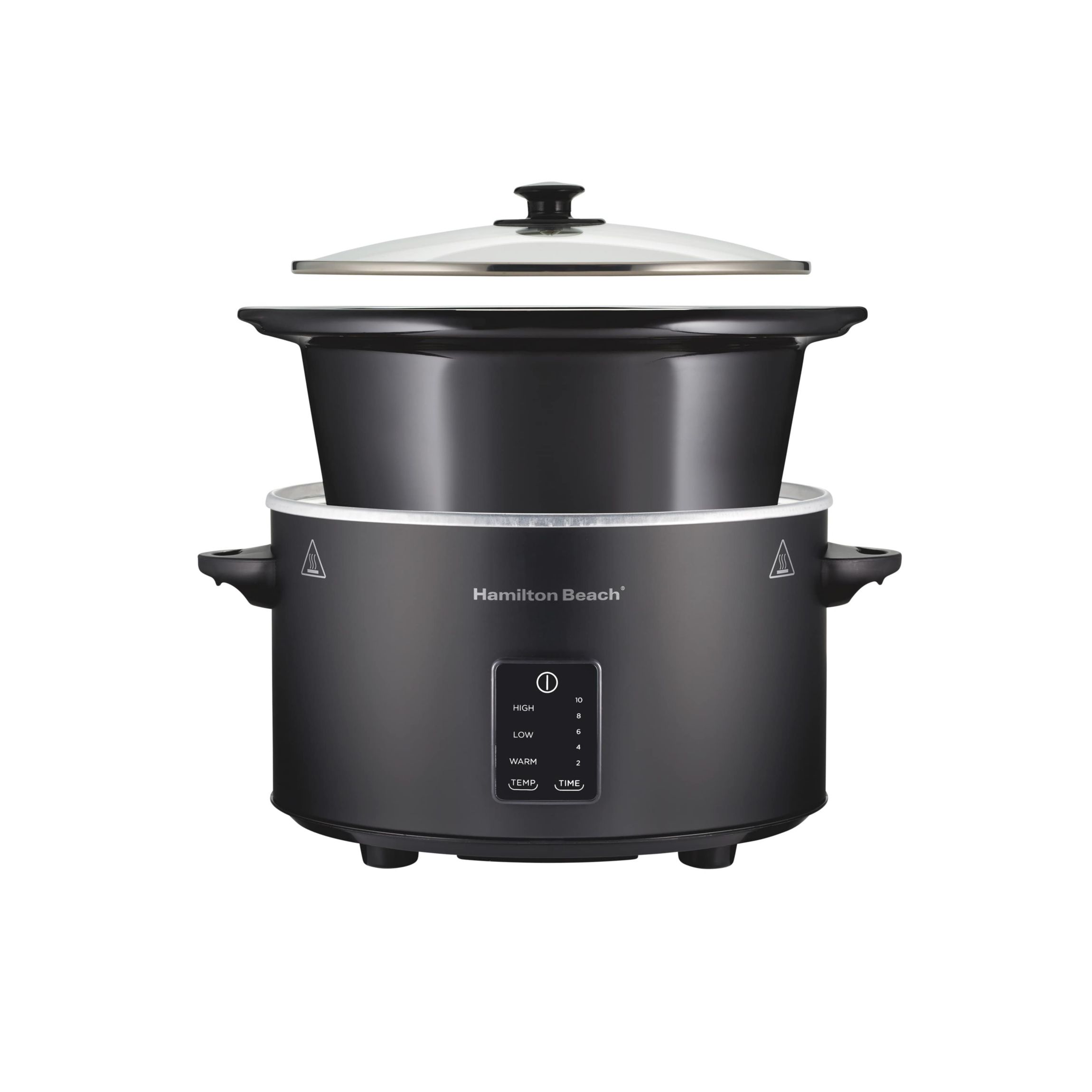 Easy Serve Programmable 5qt Slow Cooker Black