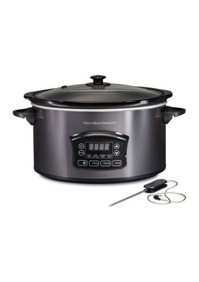 Hamilton Beach® 6qt Programmable Defrost Slow Cooker
