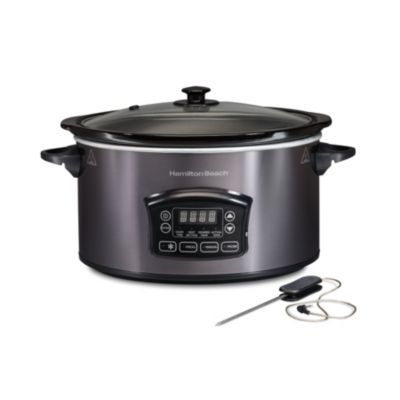 6qt Programmable Defrost Slow Cooker