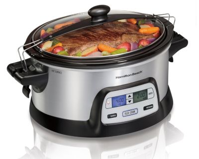 FlexCook 6 Qt Stay Or Go Slow Cooker