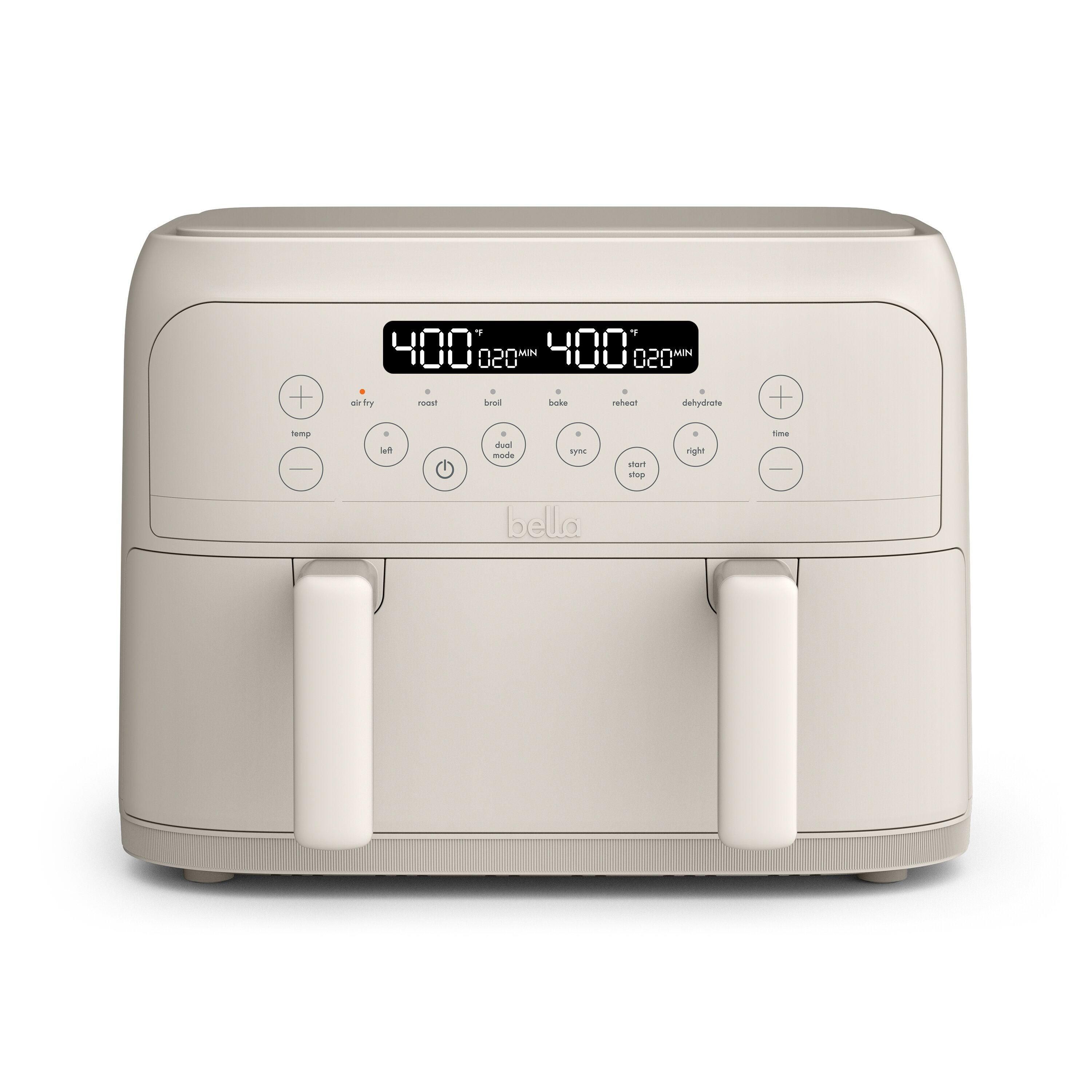 4qt TriZone Air Fryer Oatmilk