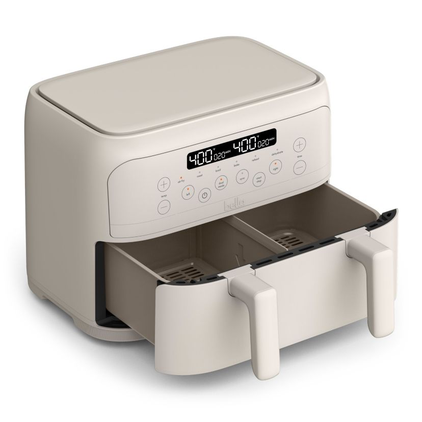 4qt TriZone Air Fryer Oatmilk