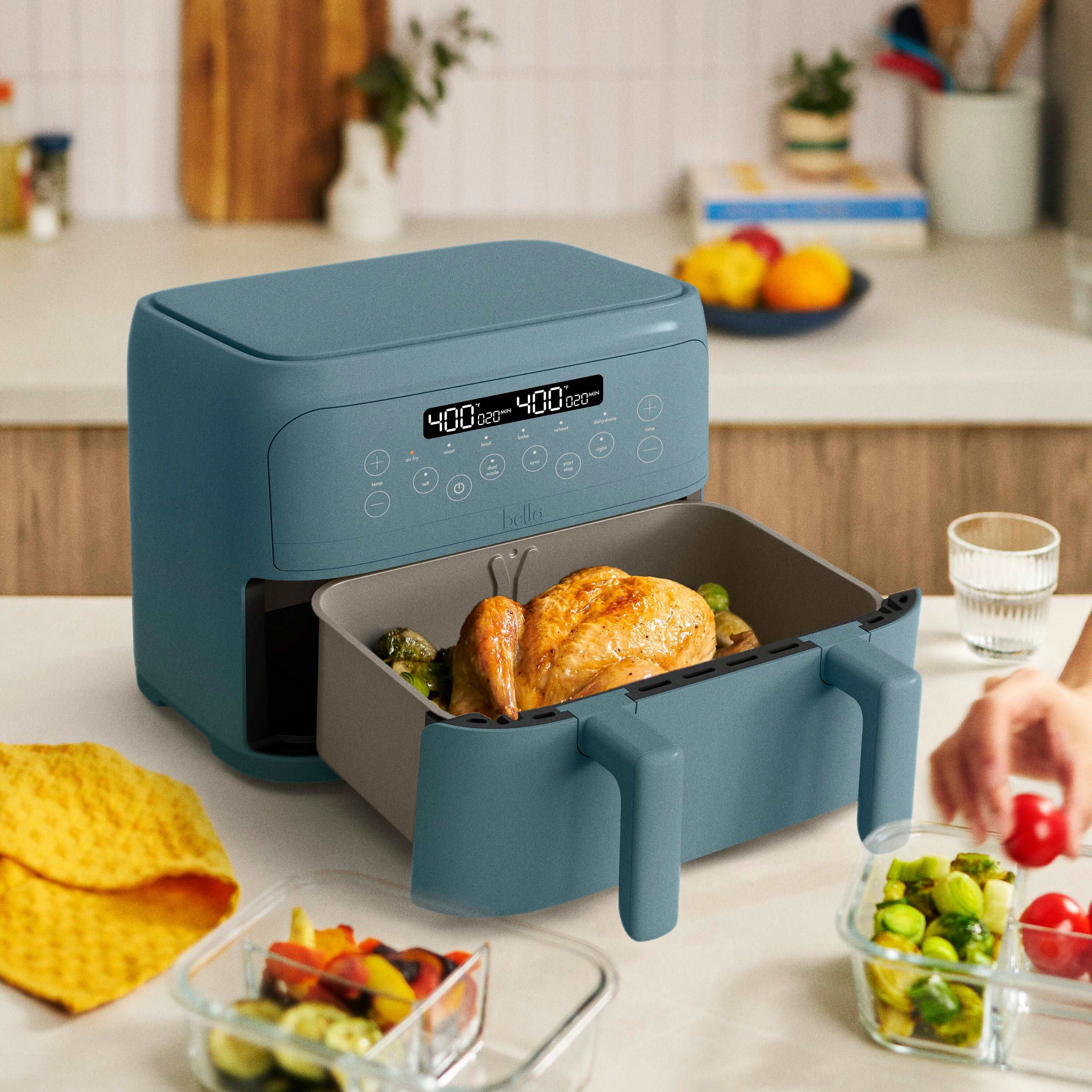 4qt TriZone Air Fryer Surf