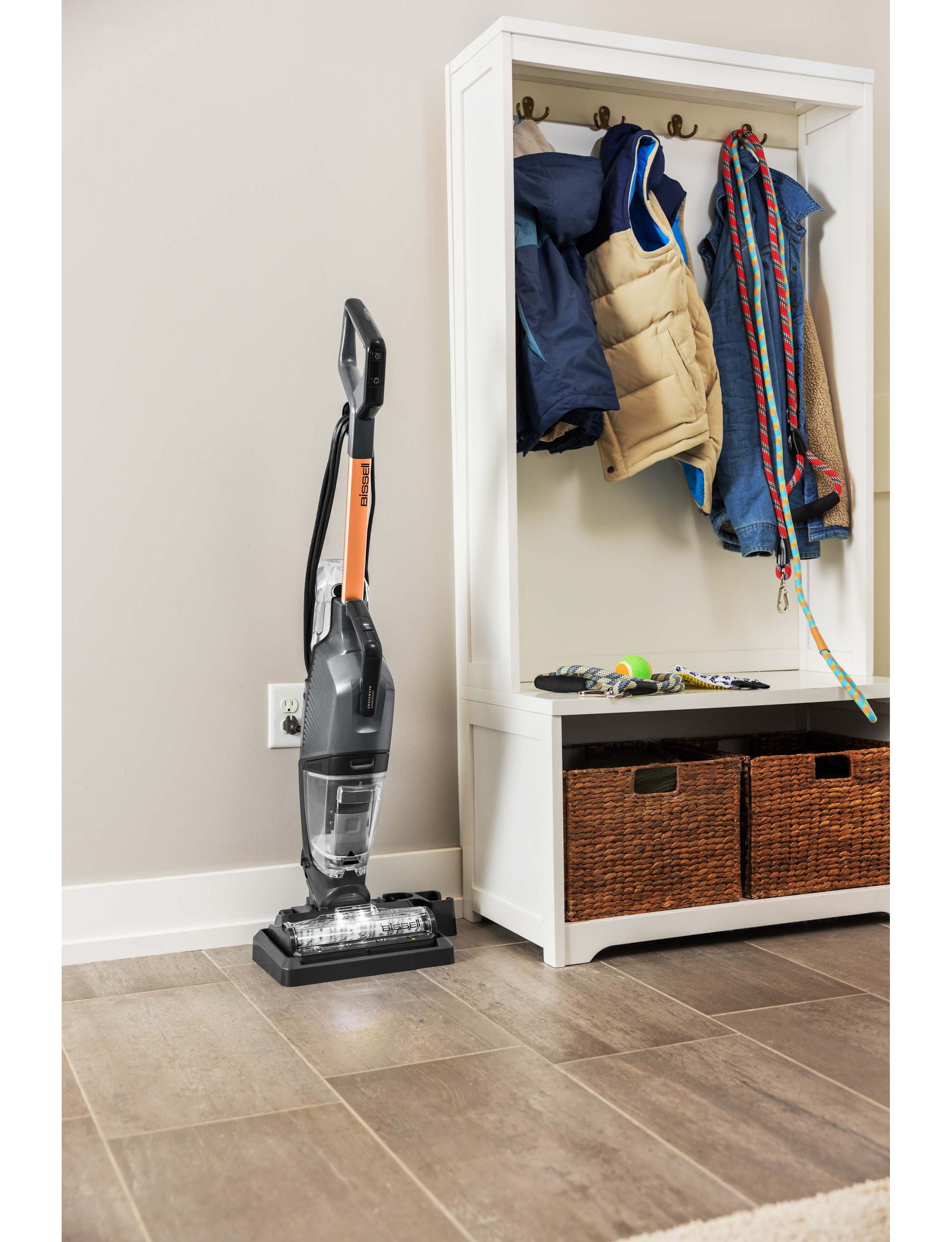 CrossWave HydroSteam Plus Corded Multi-Surface Wet/Dry Stick Vacuum