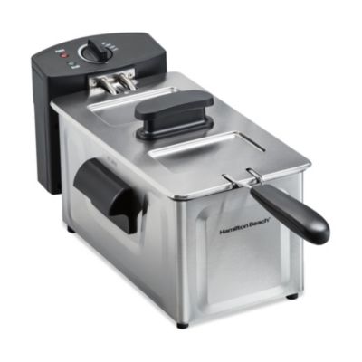 1700W Single Electric Deep Fryer with Basket Scoop Unit 