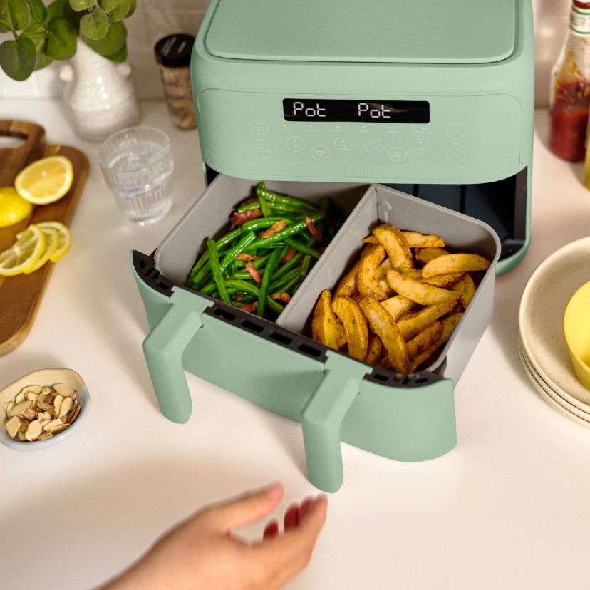 4qt TriZone Air Fryer Seaglass
