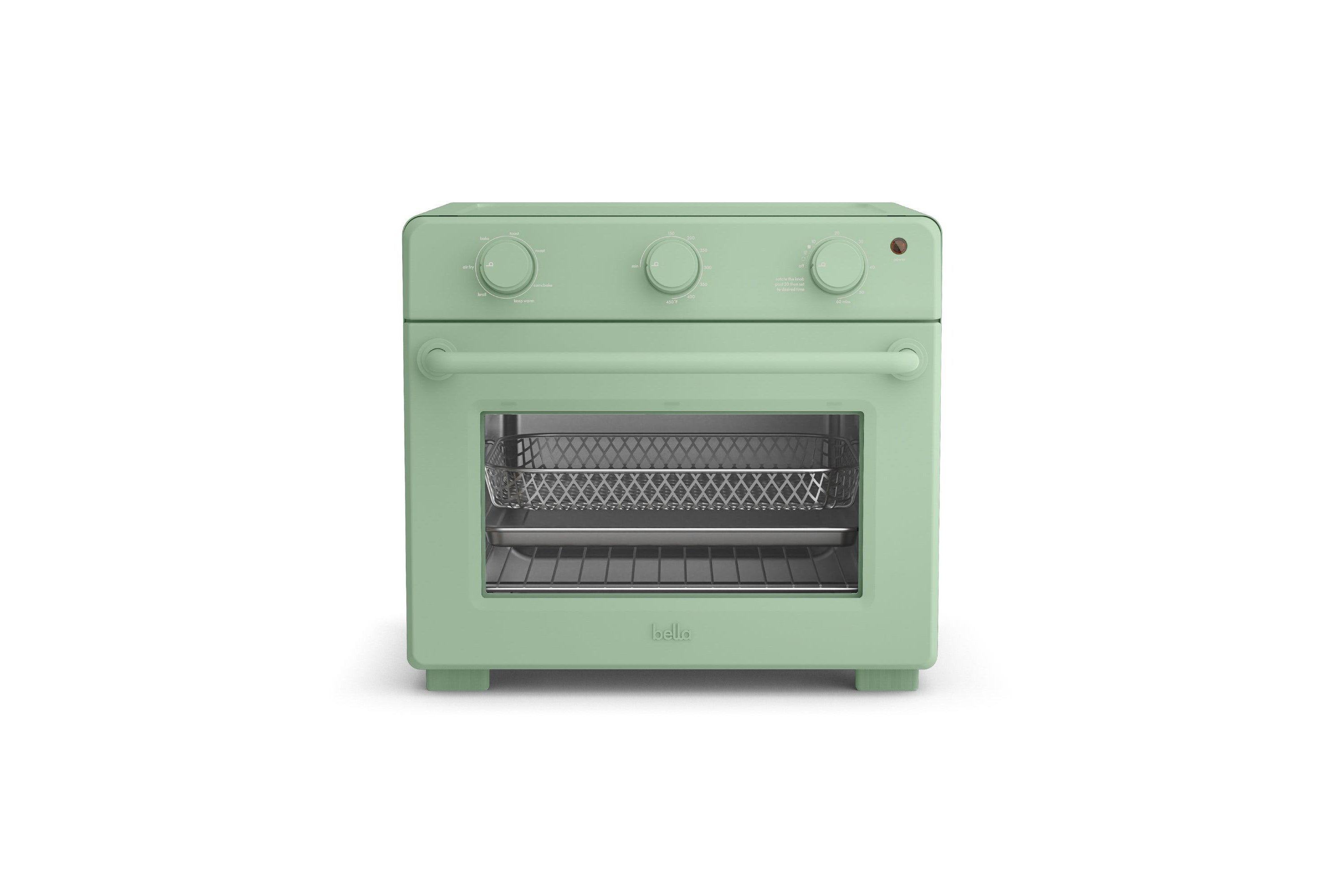6 Slice Toaster Oven w/ Air Fryer Seaglass