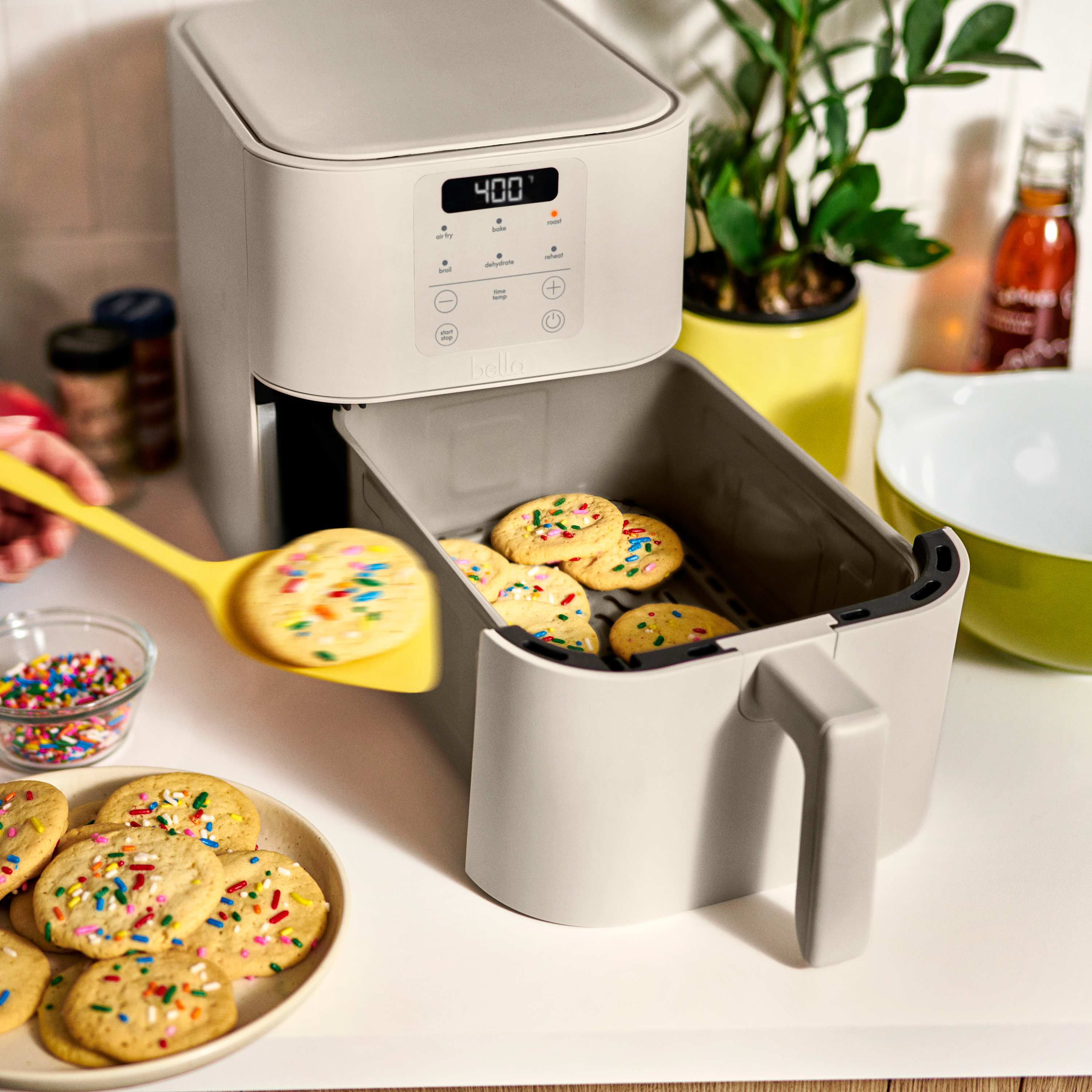 6qt Slim Air Fryer Oatmilk