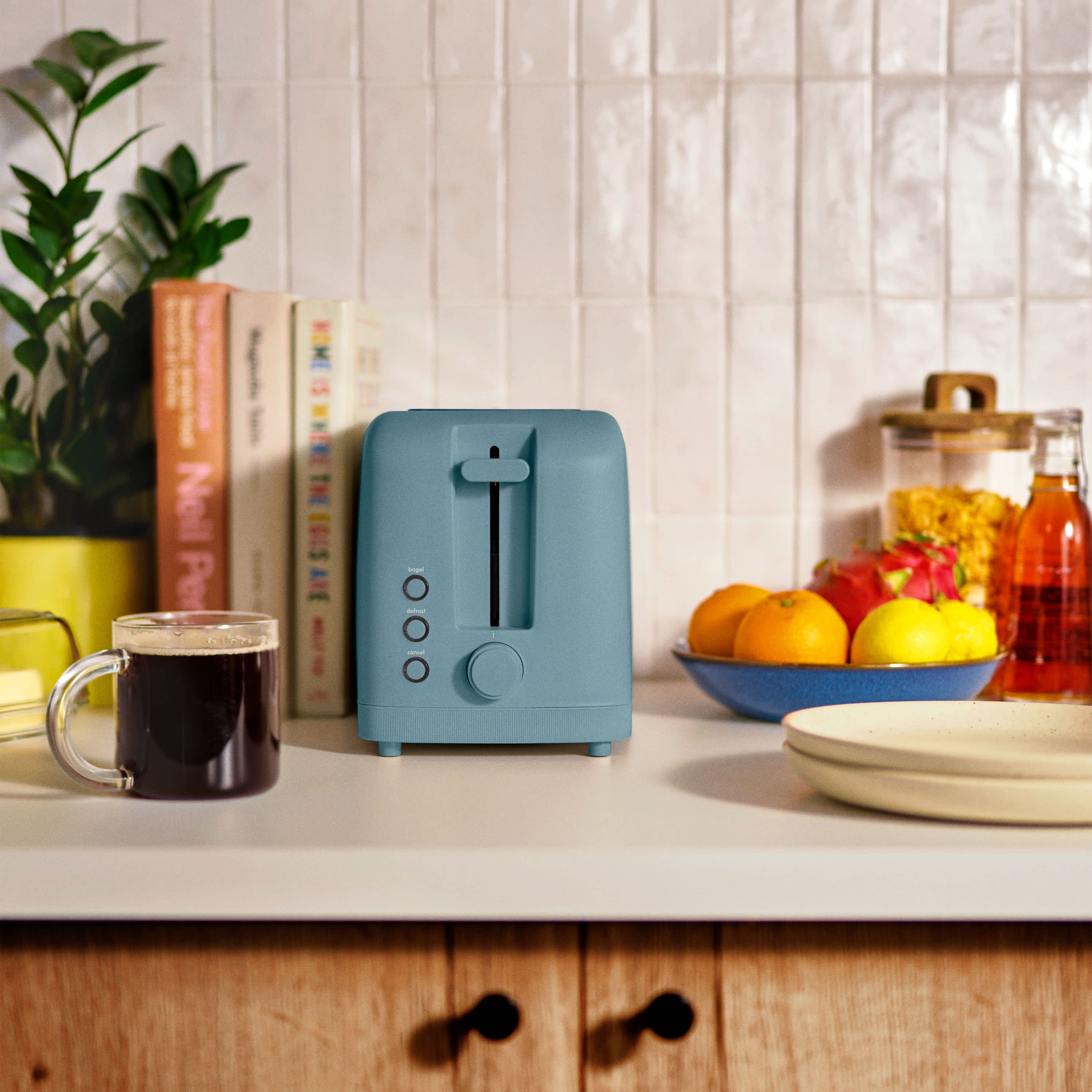 4 Slice Slim Toaster Surf