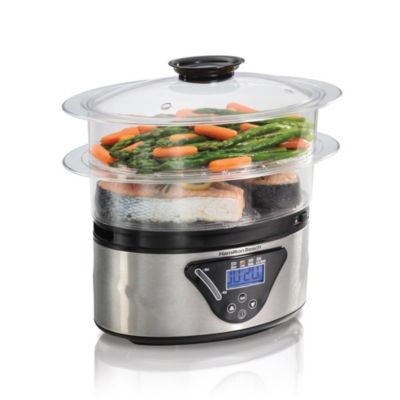 Hamilton Beach 2 Tier 5.5qt Digital Food Steamer