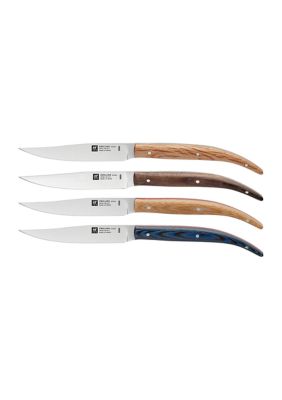 Zwilling J.a. Henckels 4Pc Toro Steak Knife Set W/ Wooden Case