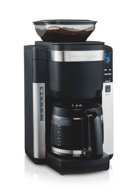 12-Cup Coffeemaker w/ Automatic Grounds Dispenser