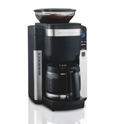 12-Cup Coffeemaker w/ Automatic Grounds Dispenser