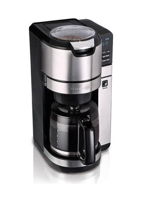 Hamilton Beach® 12 Cup Self-Cleaning Grind & Brew