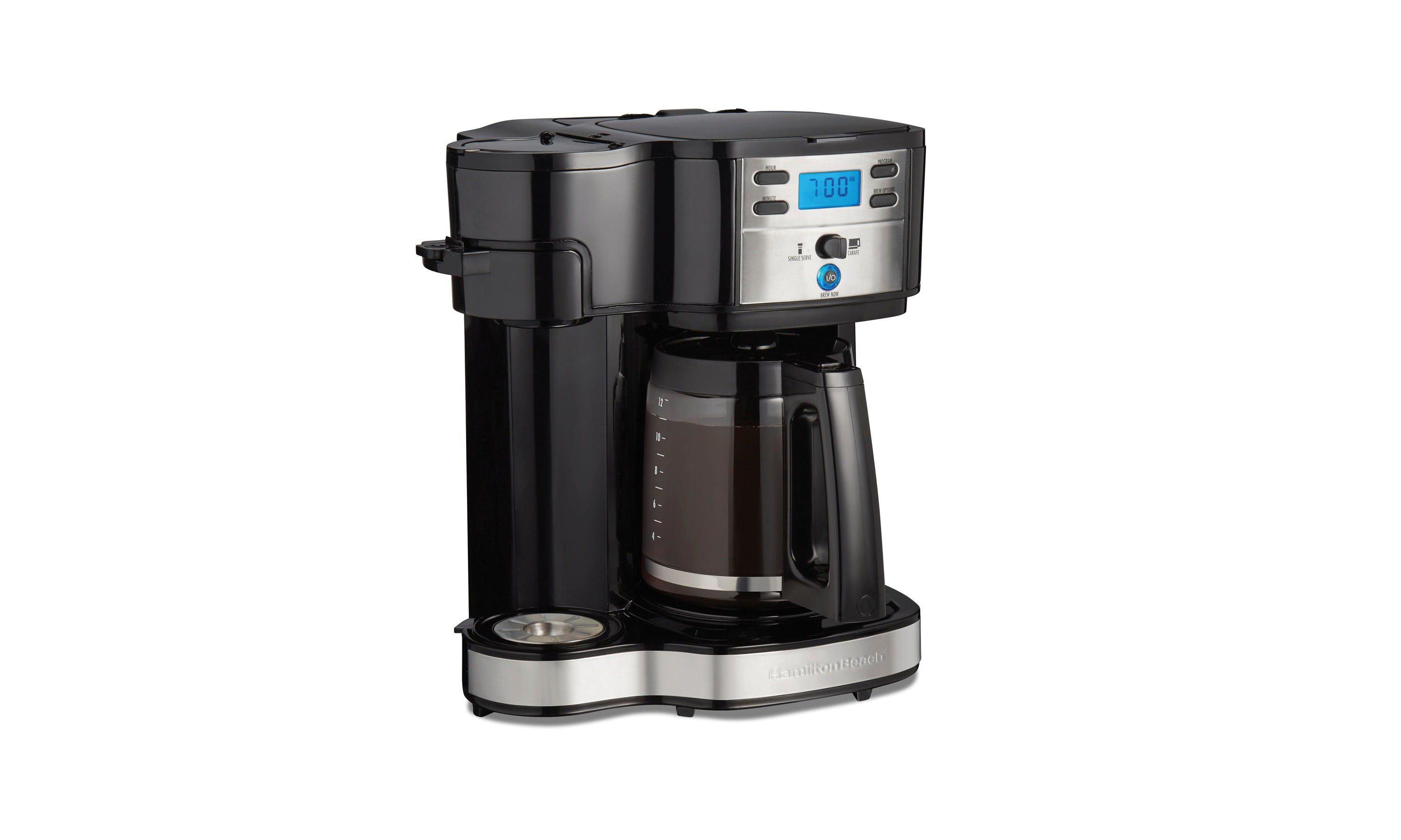 2-Way Programmable Coffee Maker Stainless Steel
