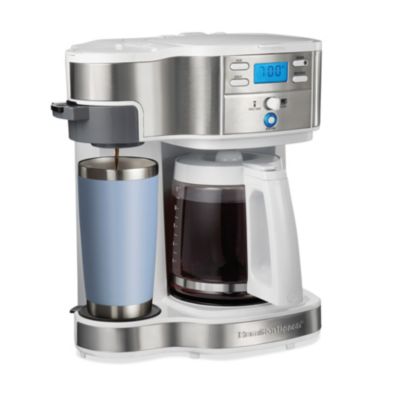 12 Cup 2Way Programmable Coffeemaker White