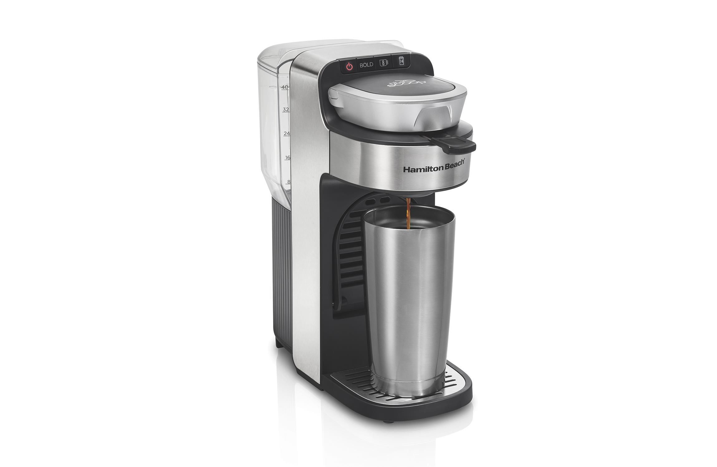 The Scoop SingleServe Coffeeemaker w/ Removable Reservoir