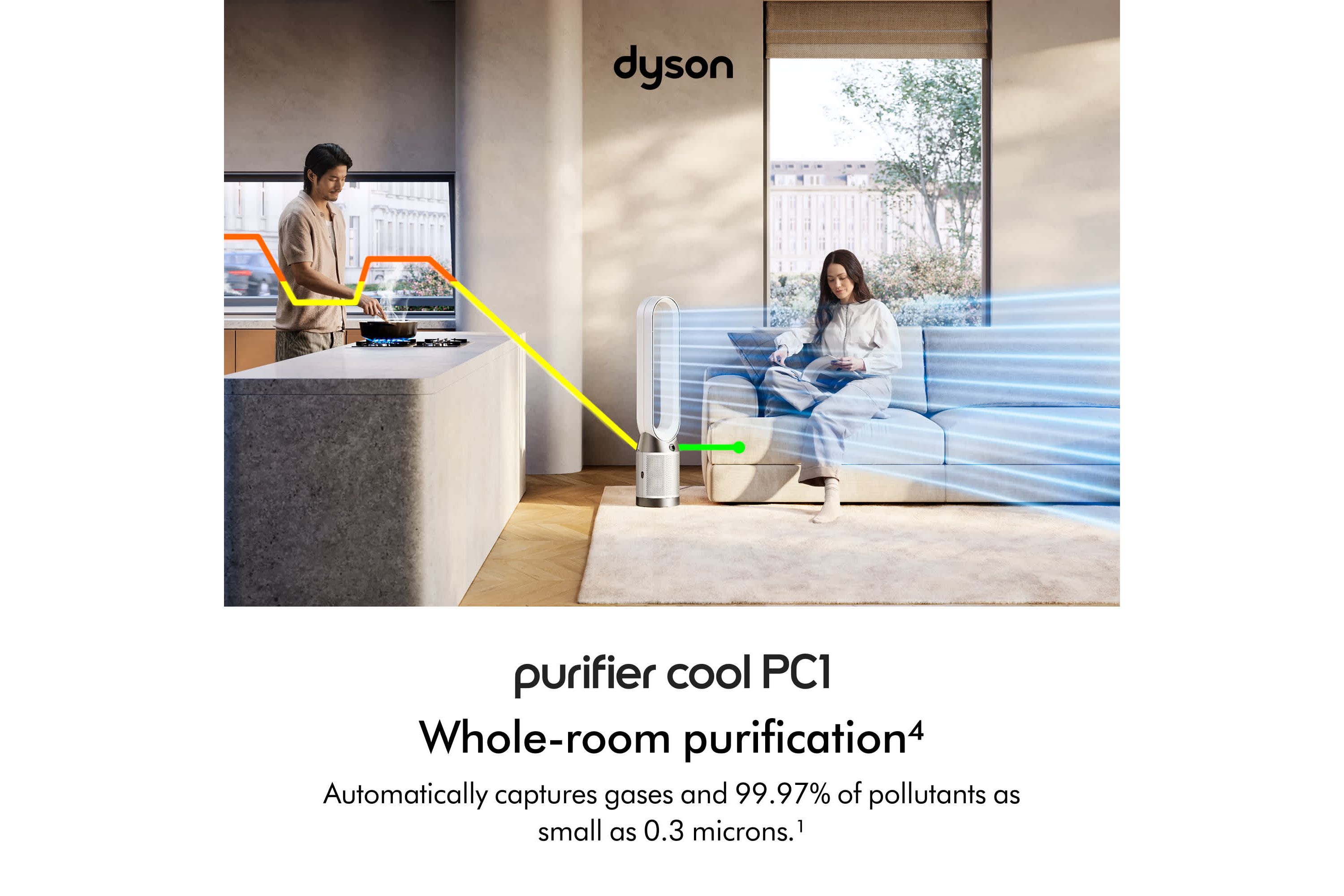 Purifier Cool PC1 White/White