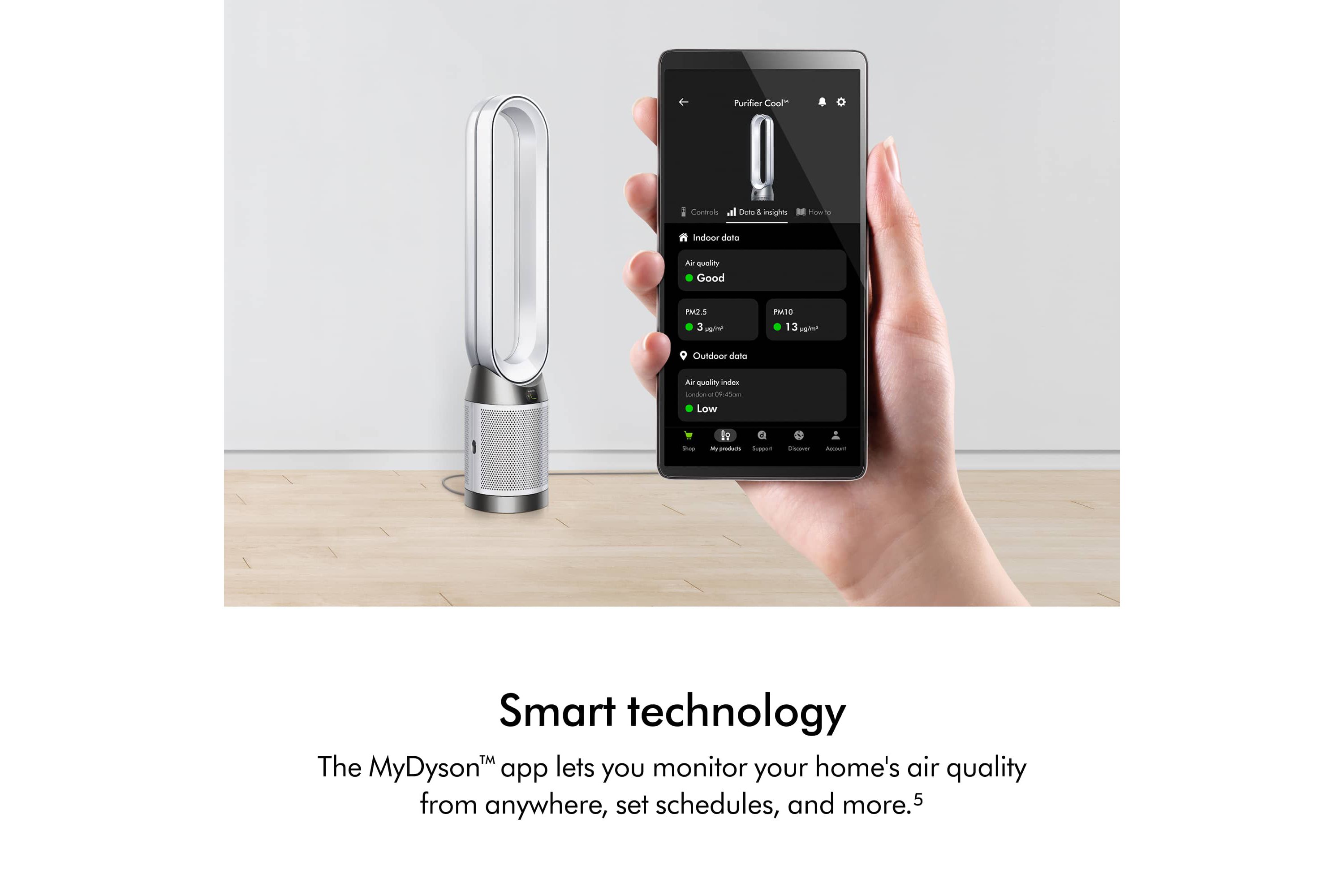 Purifier Cool PC1 White/White