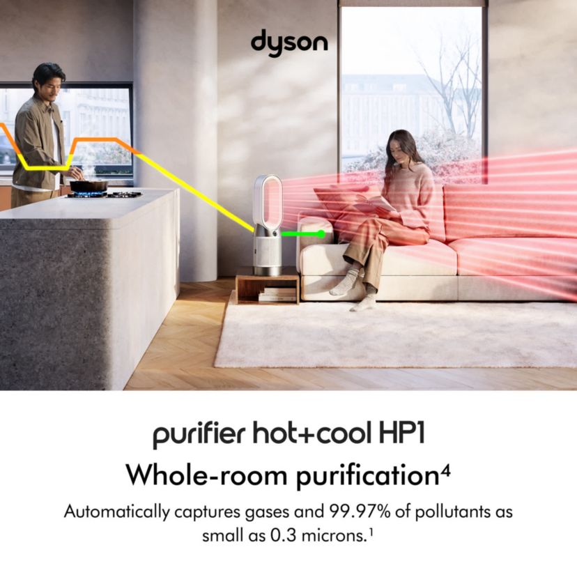 Purifier Hot+Cool HP1 White/White